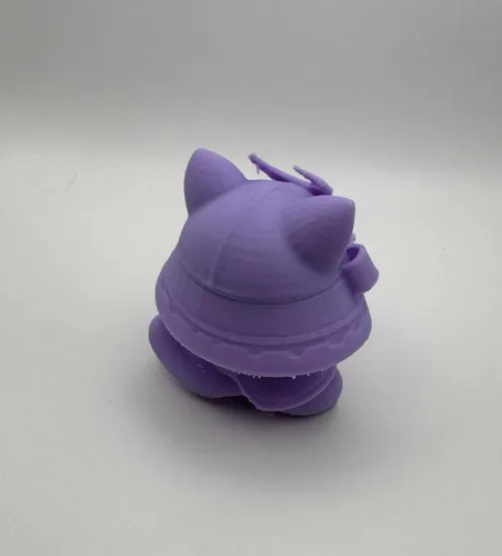 Figura Decorativa Prints Patro- Gatito Samurái - Foto 3