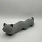 Figura Decorativa Prints Patro-  Gato Largo Ondulado - Miniatura 2