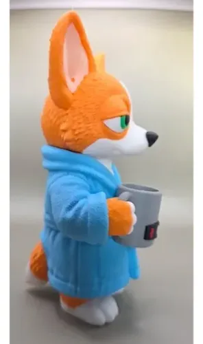 Figura Decorativa Prints Patro- Corgi Madrugador - Foto 3