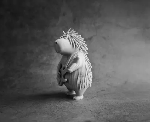 Figura Decorativa Prints Patro- Capibara Rockero - Foto 3