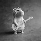 Figura Decorativa Prints Patro- Capibara Rockero - Miniatura 4