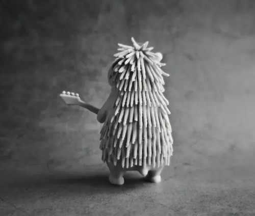 Figura Decorativa Prints Patro- Capibara Rockero - Foto 5