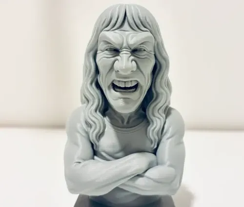 Escultura Decorativa Prints Patro- Busto Steve Harris V2 - Foto 2