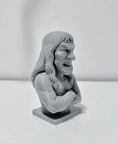Escultura Decorativa Prints Patro- Busto Steve Harris V2 - Foto 4