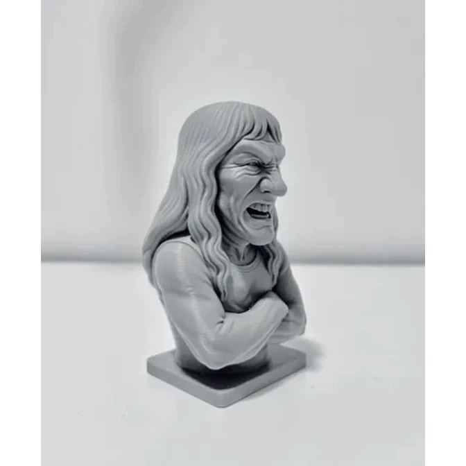 Escultura Decorativa Prints Patro- Busto Steve Harris V2 4