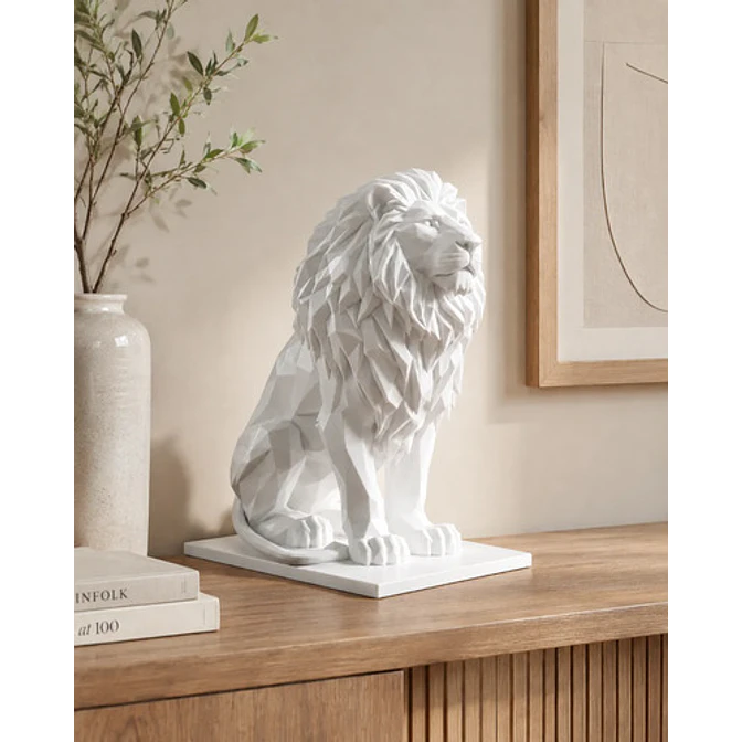 Escultura Decorativa Prints Patro- León Majestuoso 4