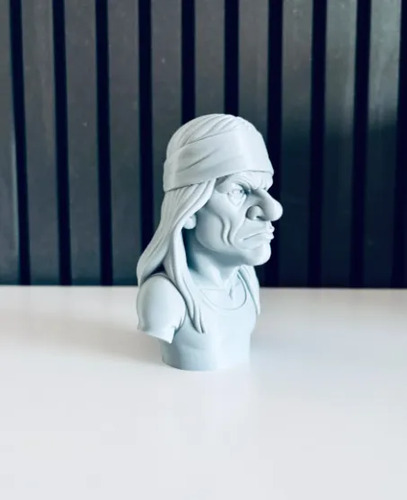 Escultura Decorativa Prints Patro- Busto Axl Rose - Foto 3
