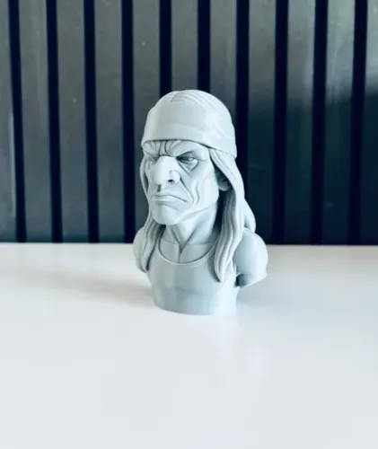 Escultura Decorativa Prints Patro- Busto Axl Rose - Foto 4
