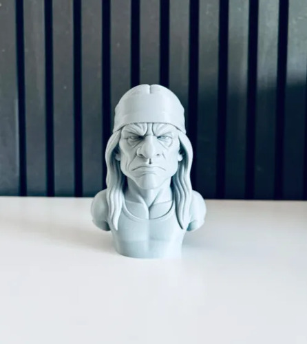 Escultura Decorativa Prints Patro- Busto Axl Rose - Foto 6