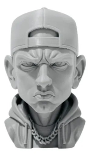 Escultura Decorativa Prints Patro- Busto De Eminem
