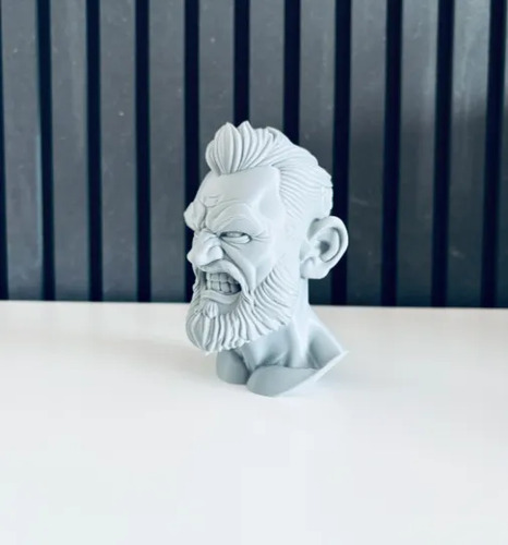 Escultura Decorativa Prints Patro- Busto Conor Mcgregor - Foto 5