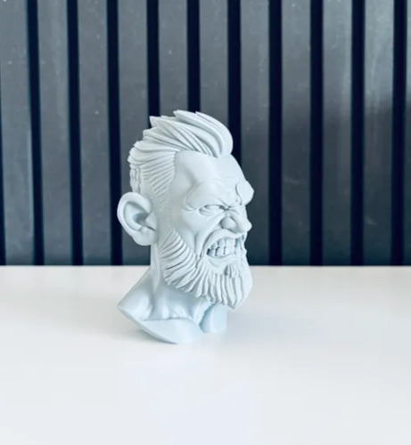 Escultura Decorativa Prints Patro- Busto Conor Mcgregor - Foto 6