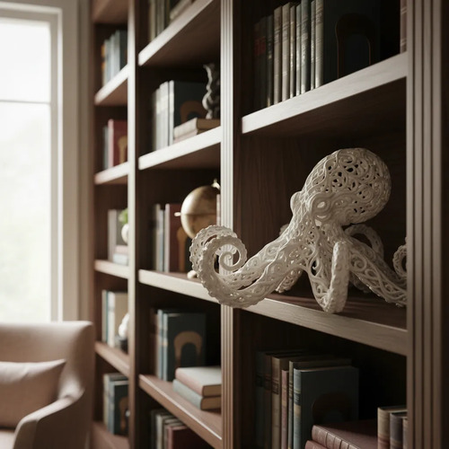 Escultura Elegante Prints Patro - Pulpo Veroni - Foto 5