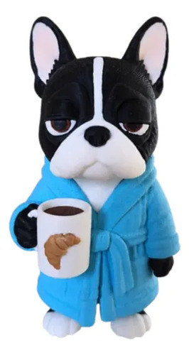 Figura Decorativa Prints Patro- Bulldog Madrugador