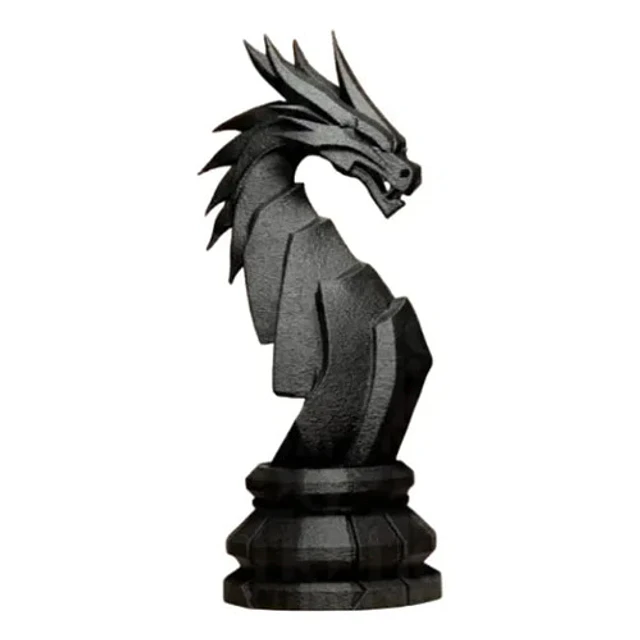 Escultura Decorativa Prints Patro- Dragón Geométrico