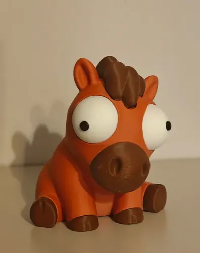 Figura Decorativa Prints Patro- Caballo Ojos Saltones - Foto 2