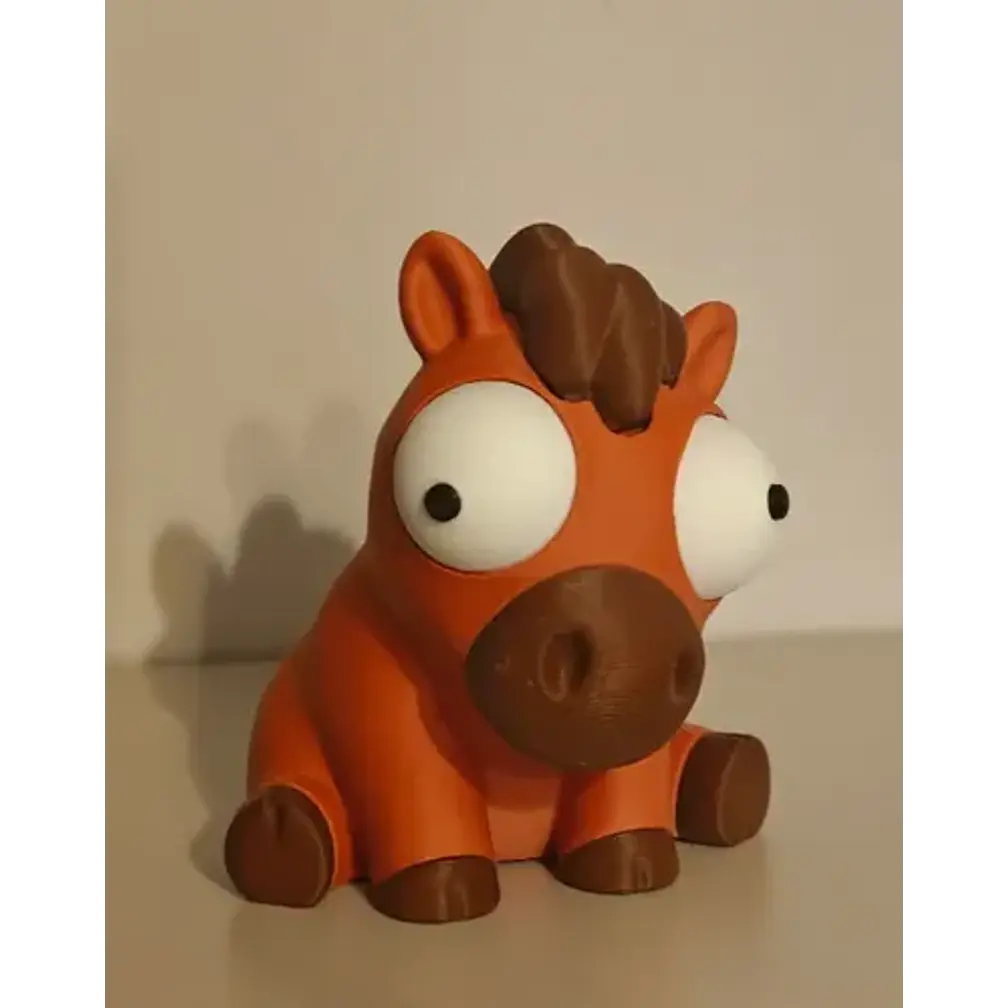 Figura Decorativa Prints Patro- Caballo Ojos Saltones 2