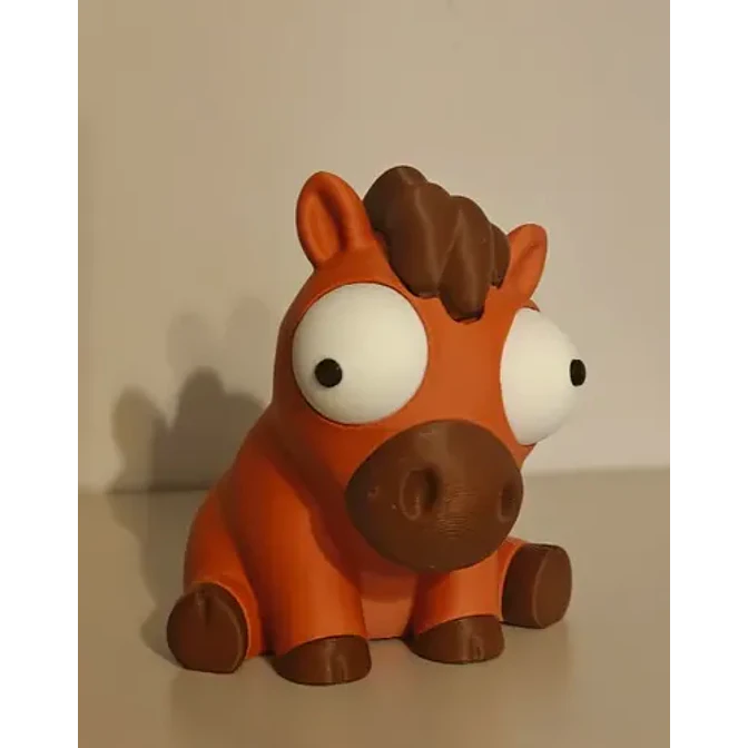 Figura Decorativa Prints Patro- Caballo Ojos Saltones 2