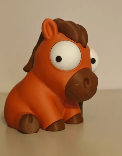 Figura Decorativa Prints Patro- Caballo Ojos Saltones - Foto 3