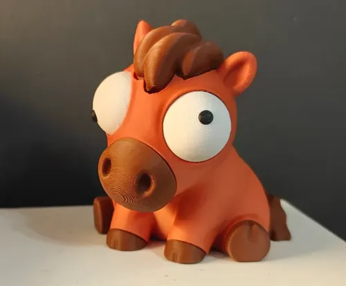 Figura Decorativa Prints Patro- Caballo Ojos Saltones - Foto 4