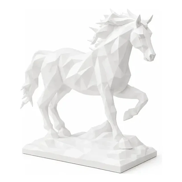 Escultura Decorativa Prints Patro-  Año Del Caballo