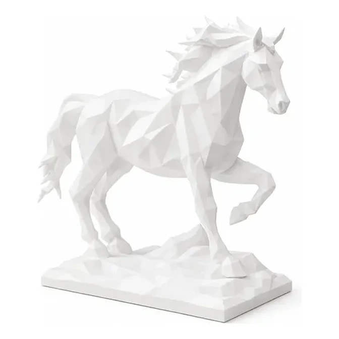 Escultura Decorativa Prints Patro-  Año Del Caballo 1