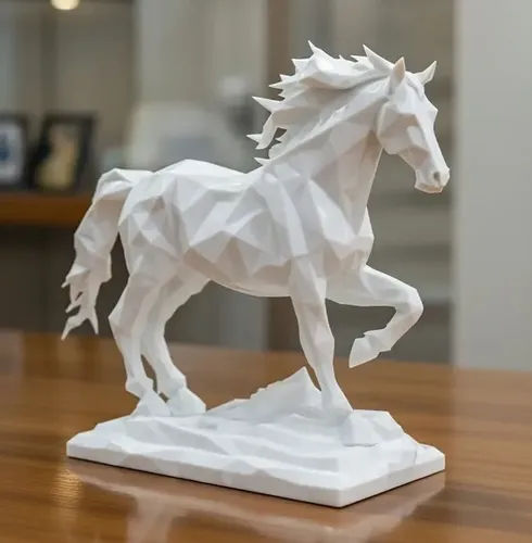 Escultura Decorativa Prints Patro-  Año Del Caballo - Foto 3