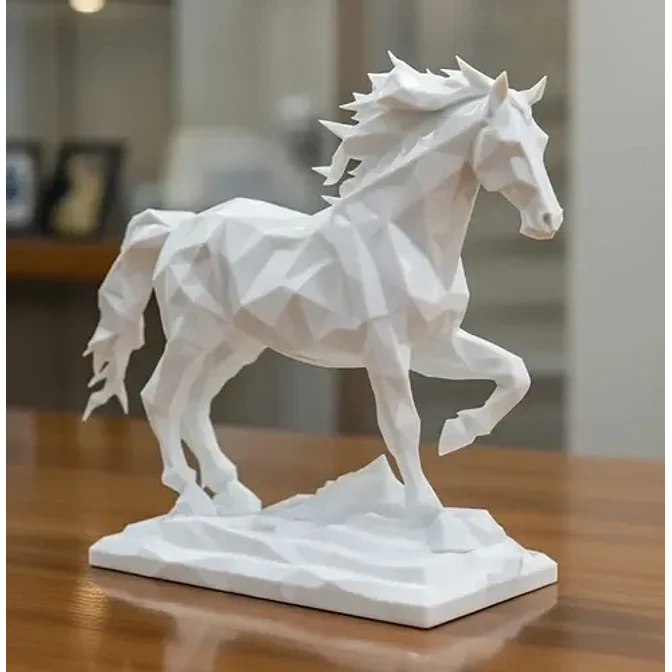 Escultura Decorativa Prints Patro-  Año Del Caballo 3
