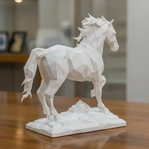 Escultura Decorativa Prints Patro-  Año Del Caballo - Foto 4