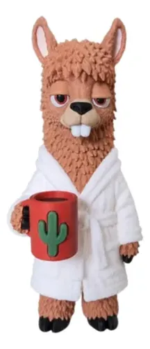 Figura Decorativa Prints Patro- Llama Madrugadora