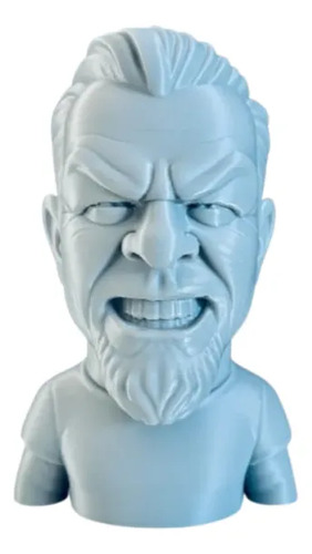Escultura Decorativa Prints Patro- Busto James Hetfield