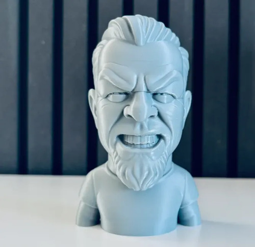Escultura Decorativa Prints Patro- Busto James Hetfield - Foto 2