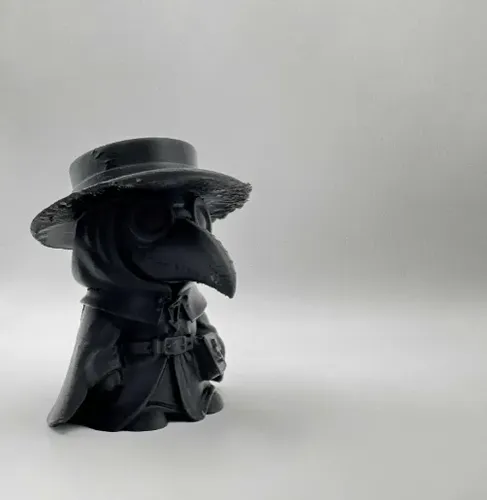 Figura Decorativa Prints Patro- Dr. Peste Negra - Foto 4