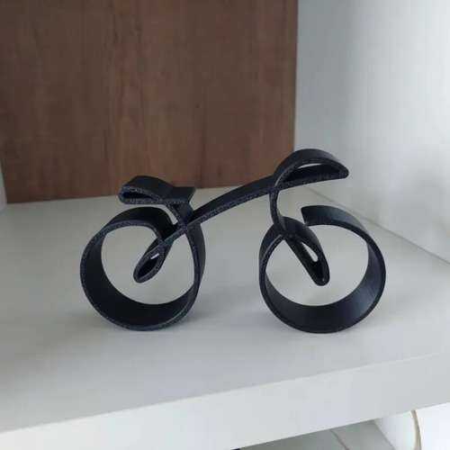 Escultura Decorativa Prints Patro - Estilo Bicicleta - Foto 2