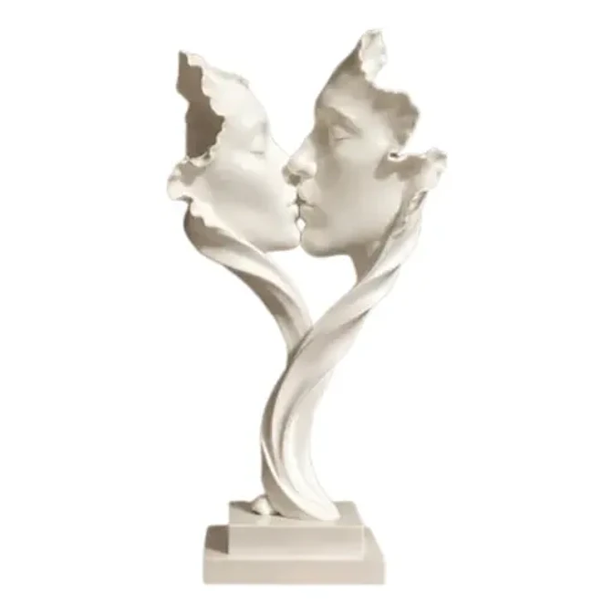 Escultura Elegante Prints Patro - Beso Florecido 1