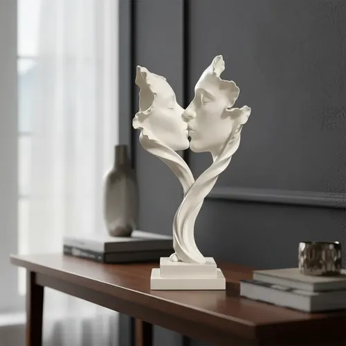 Escultura Elegante Prints Patro - Beso Florecido - Foto 3