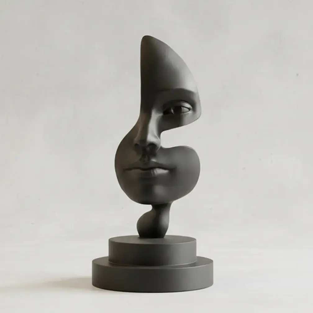 Escultura Elegante Prints Patro - Arte Abstracto 2