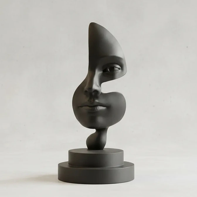 Escultura Elegante Prints Patro - Arte Abstracto 2