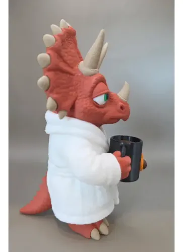 Figura Decorativa Prints Patro- Triceratops Madrugador - Foto 3