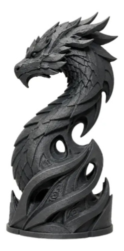 Escultura Decorativa Prints Patro- Dragón Espectral