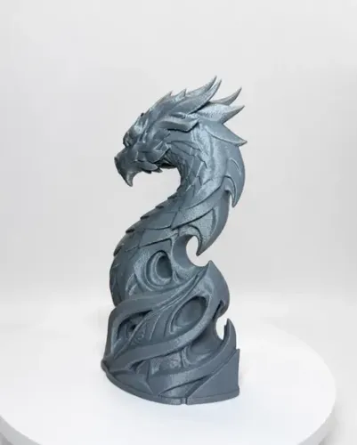 Escultura Decorativa Prints Patro- Dragón Espectral - Foto 4