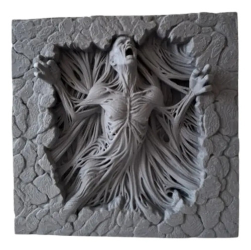 Escultura Elegante Prints Patro - Resurgimiento En Relieve