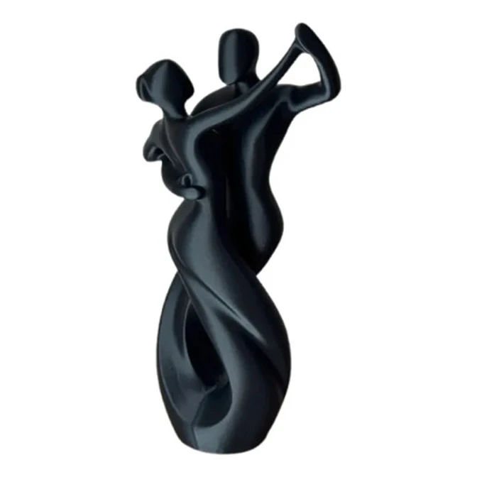 Escultura Elegante Prints Patro - Pareja Bailando Vals 1