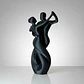 Escultura Elegante Prints Patro - Pareja Bailando Vals - Miniatura 2