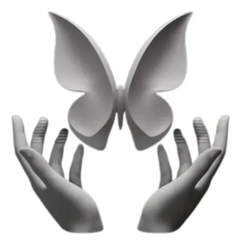 Escultura Elegante Prints Patro - Mariposa Suspendida