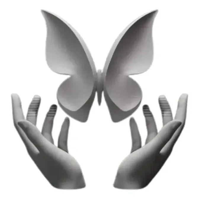 Escultura Elegante Prints Patro - Mariposa Suspendida 1