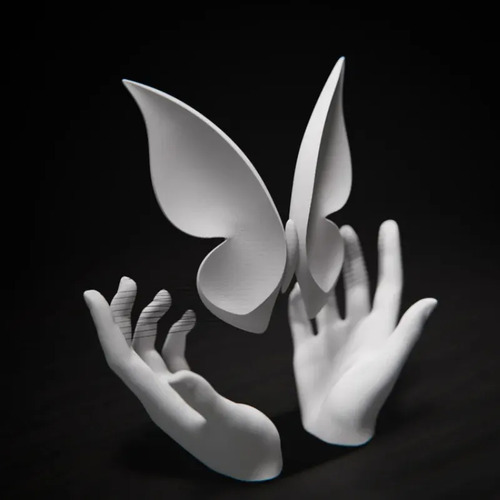 Escultura Elegante Prints Patro - Mariposa Suspendida - Foto 2