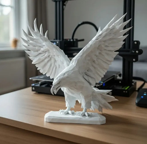 Escultura Decorativa Prints Patro- Águila Majestuosa - Foto 3