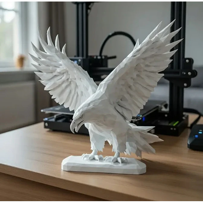 Escultura Decorativa Prints Patro- Águila Majestuosa 3
