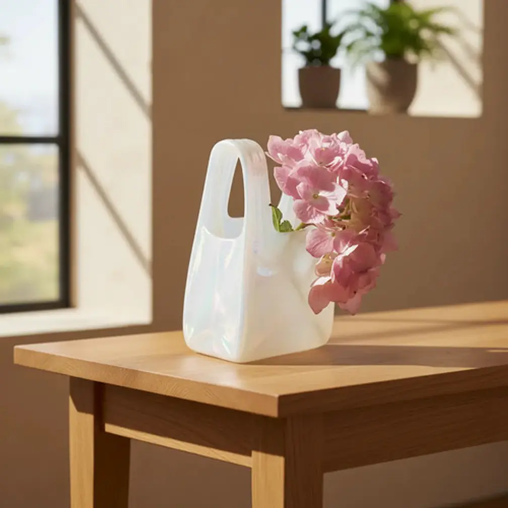 Decoración Elegante Prints Patro - Florero Bolsa De Plástico 2
